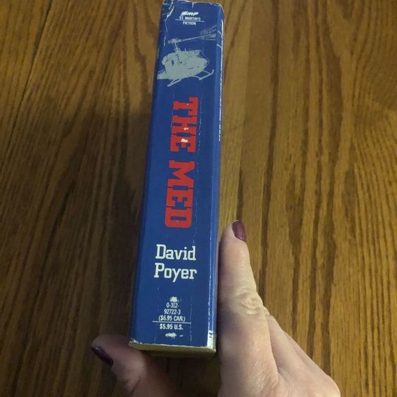6/$20 The Med paperback book by David Poyer - Picture 3 of 3